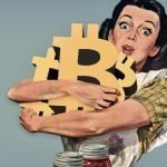 Bitcoin hodl eden kadın